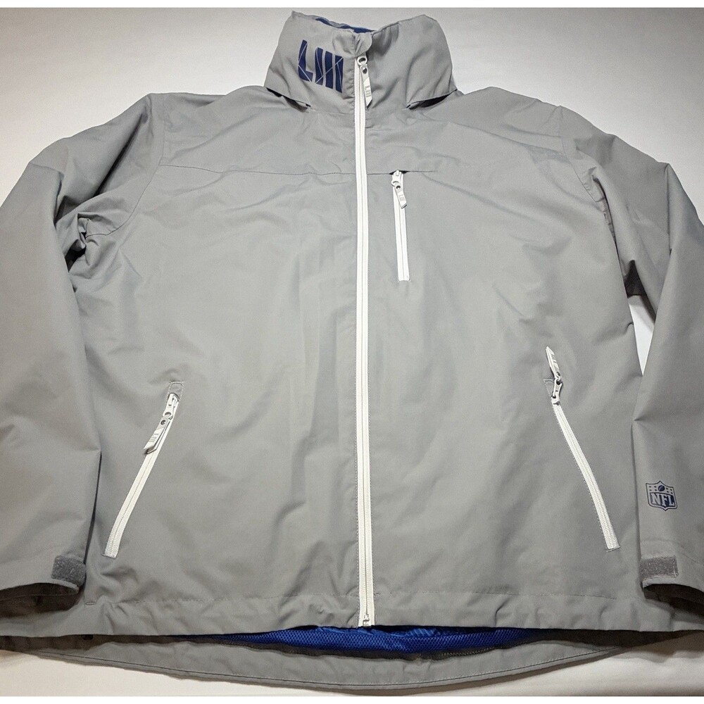 Super Bowl LIII Atlanta Jacket NFL Football Zip Pockets Men’s Size 3XL *READ**